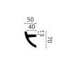 ARSTYL® Coving Lighting Solution IL1 Technical Drawing