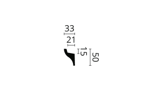 IL3 WALLSTYL® Coving Lighting Solution Technical Drawing