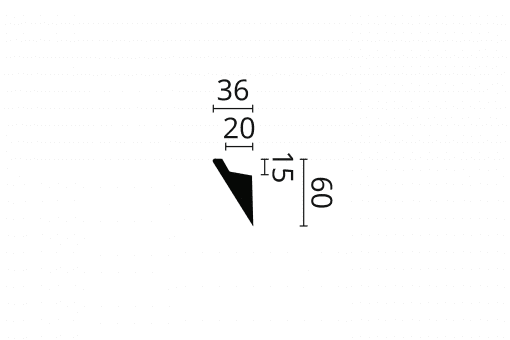 IL4 WALLSTYL® Coving Lighting Solution Technical Drawing