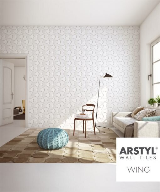 ARSTYL 3D Wall Tiles WING Room Shot