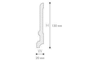 WALLSTYL® FD21 technical drawing