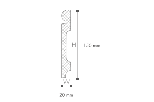 WALLSTYL® FL4 technical drawing