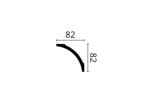 Pro-Cove lite 127mm Technical Drawing