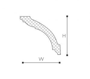 Carlotta WT15 Line Drawing