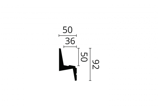 IL6 ARSTYL® Coving Lighting Solution Technical Drawing