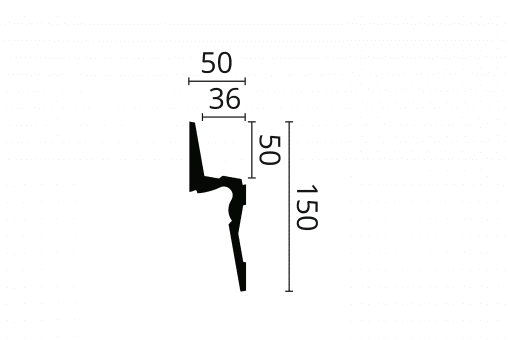 IL9 Memory ARSTYL® Coving Lighting Solution Technical Drawing