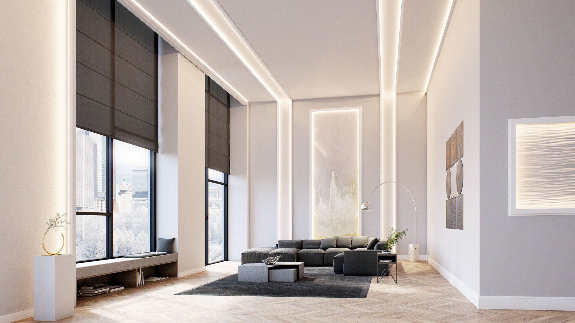 ARSTYL® Coving Lighting Profile from NMC Copley for Indirect Lighting